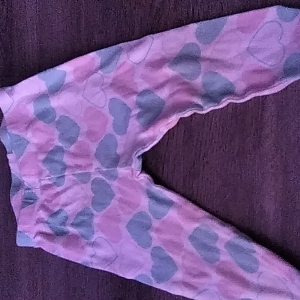 18 month old girl pants heart print